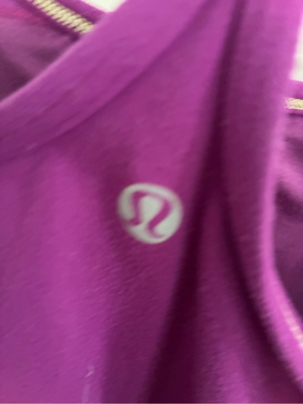 lululemon athletica Purple Crop Top